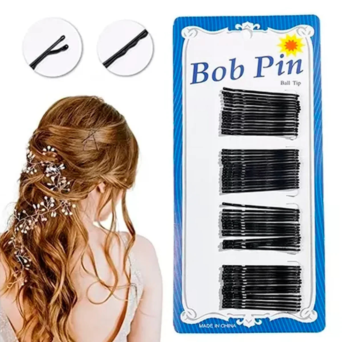 500 hair pins Bobby Pin black accessories girls