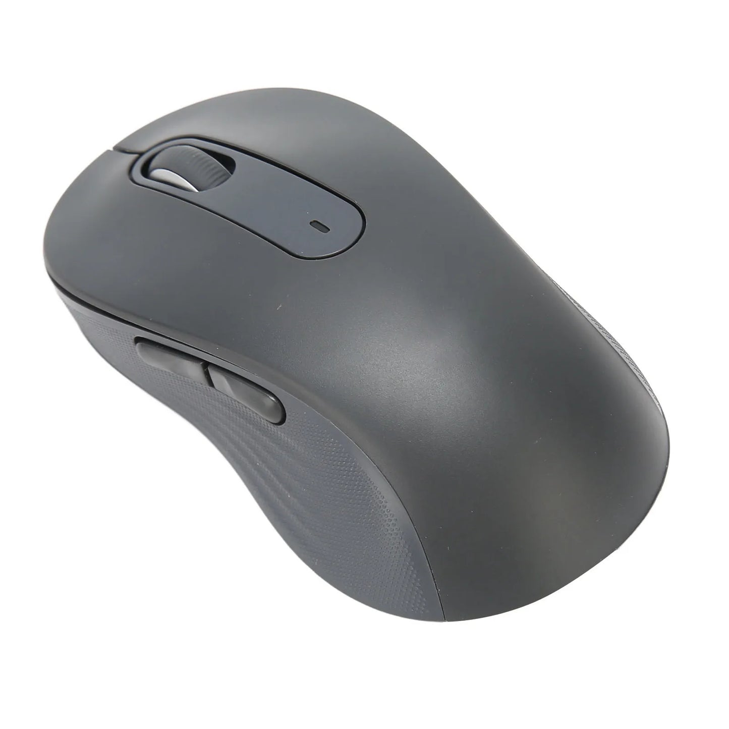 Laptop Mouse Silent Click Plug and Play Anti Fatigue Black Mouse Wireless Light Portable Dual Mode Adjustable DPI for Travel