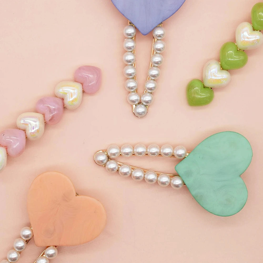 6 Pieces Women's Fashion Barrette Perfect for Daily Use and for Real Tiaras