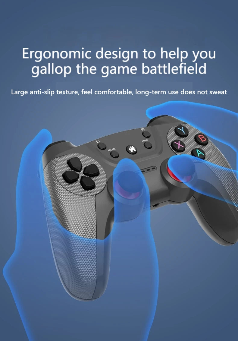 Wireless USB Game Controller for Tesla Model Y/3/X/S Double Player Online TV PC PS3 Steam Compatible Gaming Accessory