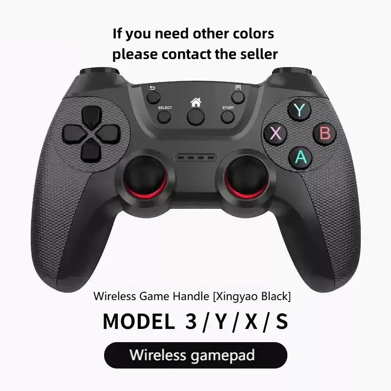 Wireless USB Game Controller for Tesla Model Y/3/X/S Double Player Online TV PC PS3 Steam Compatible Gaming Accessory
