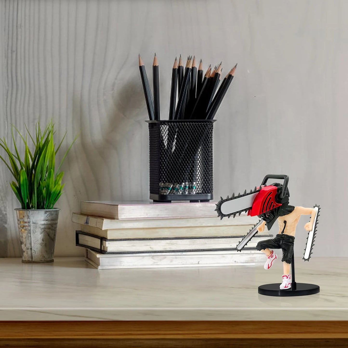 Chainsaw Man Doll Toys Chainsaw Man Figure Model Chainsaw Man Q Version of The Anime Hand Model Doll Toys Japanese Anime Model