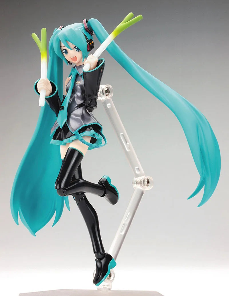 Anime FIGMA Hatsune Miku Action Figures Movable Joints Contain The Props Desktop Decoration Collection PVC Model Toys Kids Gifts