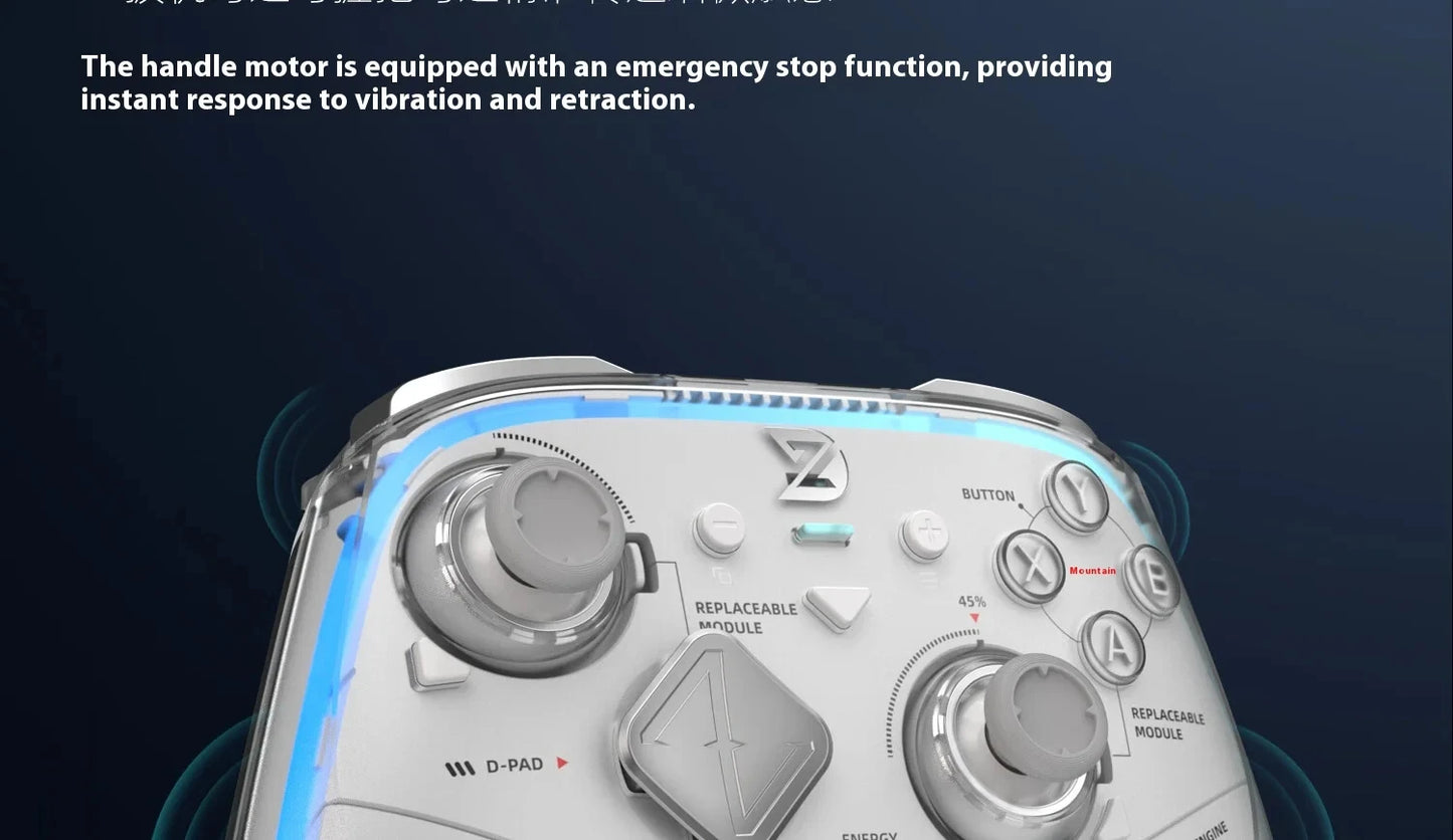 Zd Ultimate Legend Game Controller Elite Modular Sensory Rgb Switch Phone Bluetooth Controller Ns Tablet Steam Xbox Gifts ZD