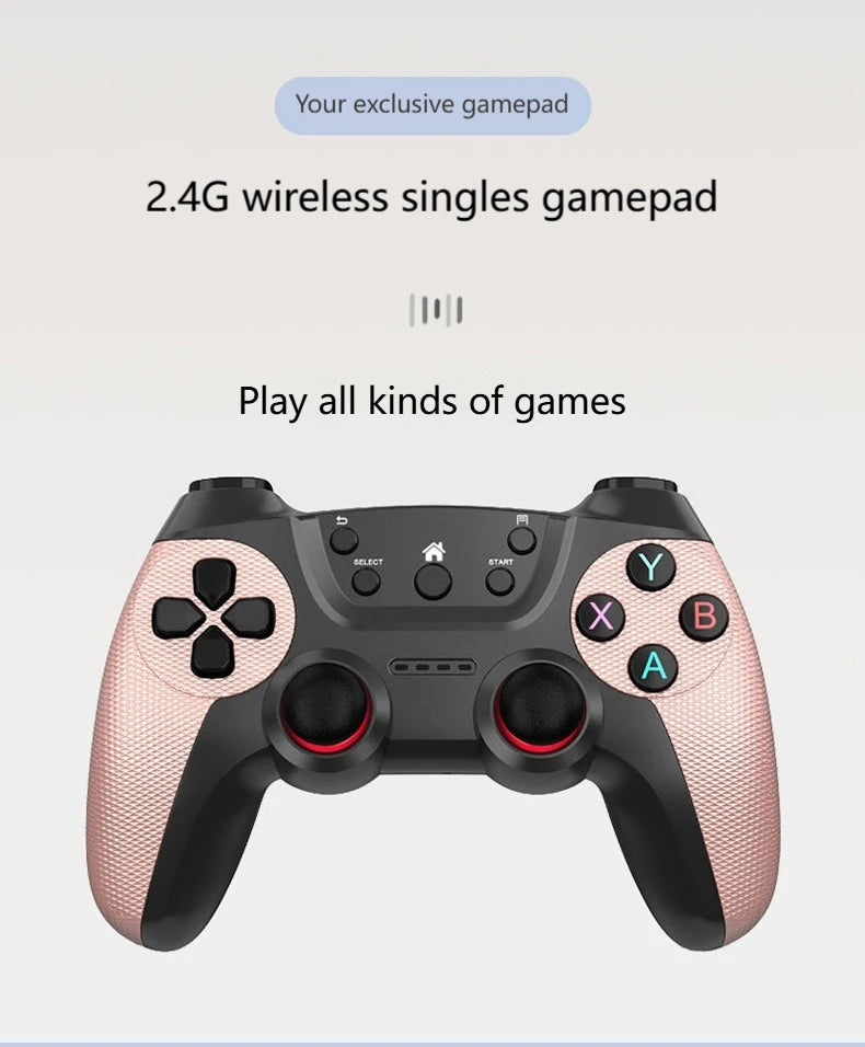 Wireless USB Game Controller for Tesla Model Y/3/X/S Double Player Online TV PC PS3 Steam Compatible Gaming Accessory