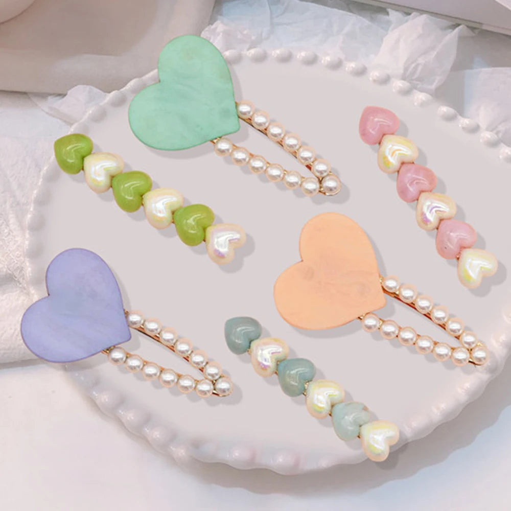 6 Pieces Women's Fashion Barrette Perfect for Daily Use and for Real Tiaras