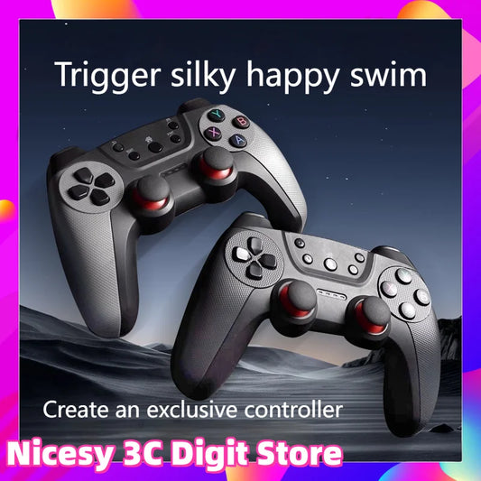 Wireless USB Game Controller for Tesla Model Y/3/X/S Double Player Online TV PC PS3 Steam Compatible Gaming Accessory