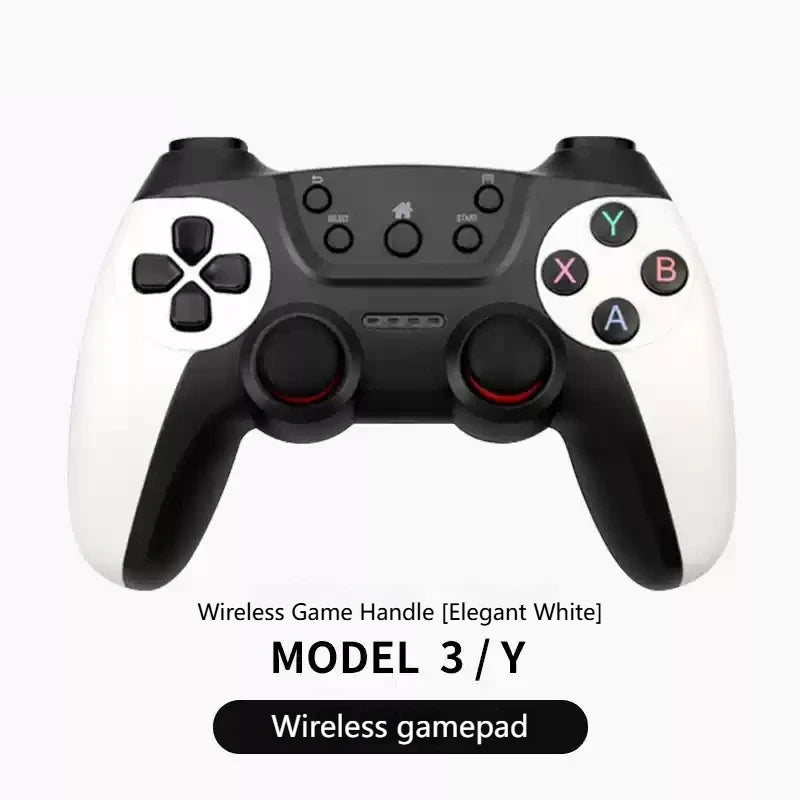 Wireless USB Game Controller for Tesla Model Y/3/X/S Double Player Online TV PC PS3 Steam Compatible Gaming Accessory