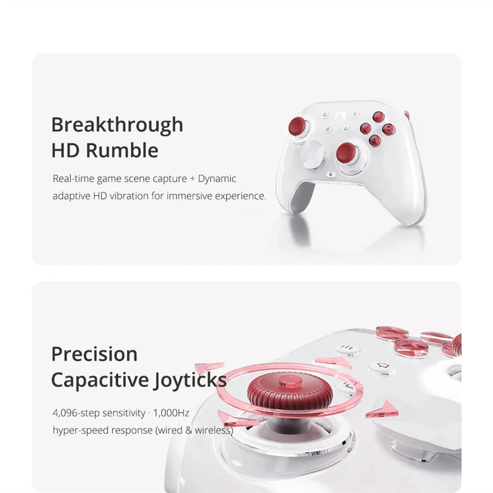 MOBAPAD Huben 2 Mechanical Bluetooth Controller For Nintendo Switch NS Switch 2 PC Android iOS Steam Game Console