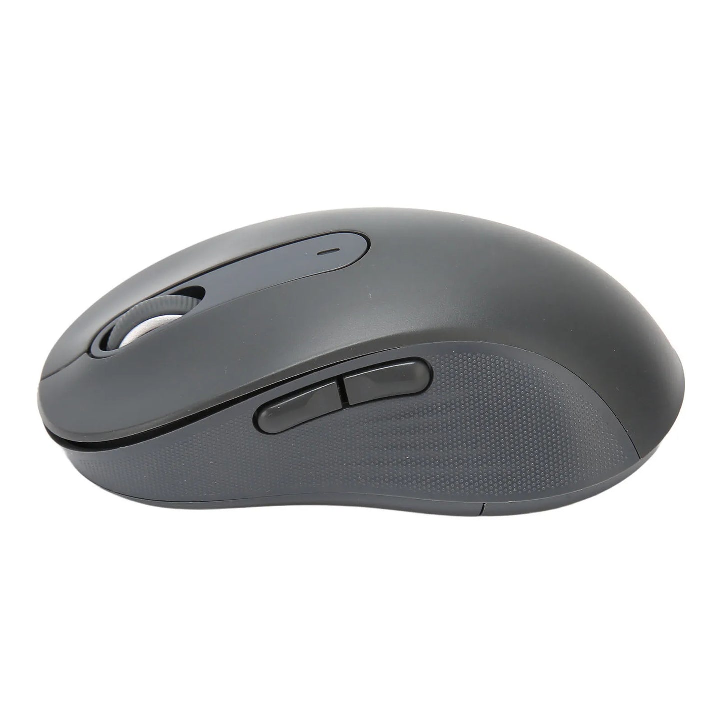 Laptop Mouse Silent Click Plug and Play Anti Fatigue Black Mouse Wireless Light Portable Dual Mode Adjustable DPI for Travel