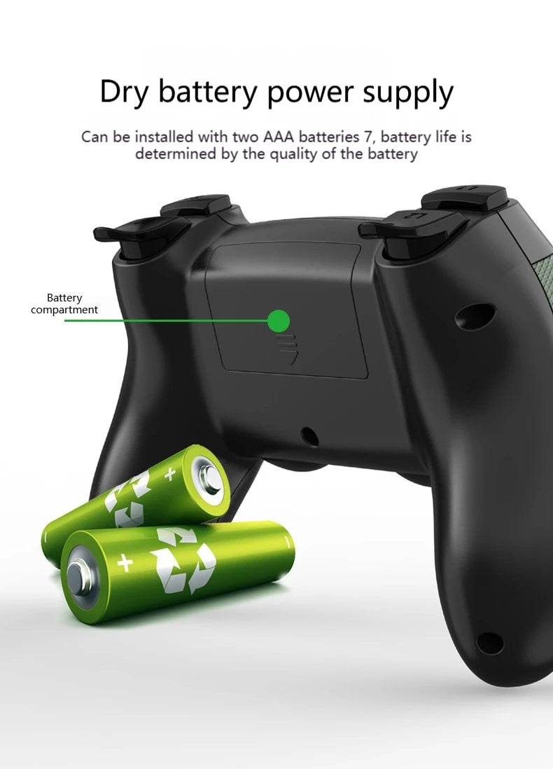 Wireless USB Game Controller for Tesla Model Y/3/X/S Double Player Online TV PC PS3 Steam Compatible Gaming Accessory