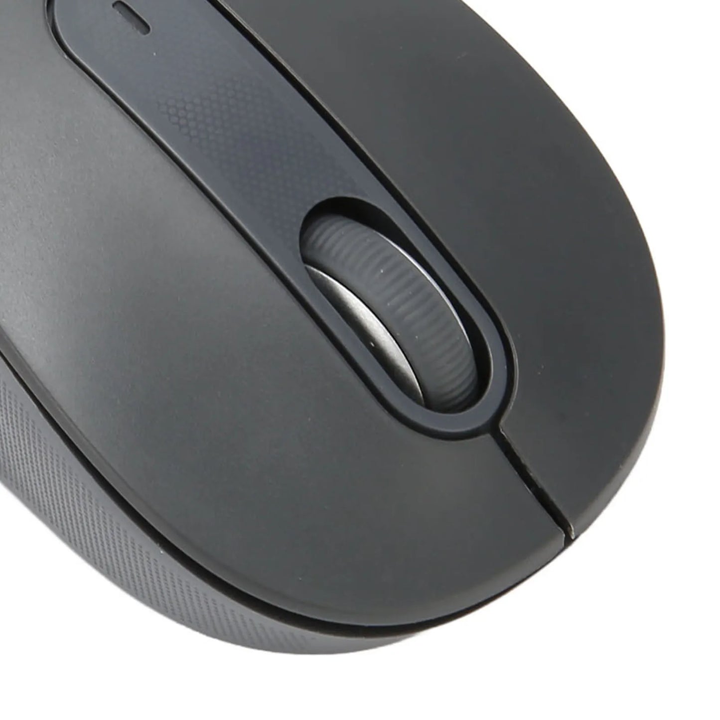 Laptop Mouse Silent Click Plug and Play Anti Fatigue Black Mouse Wireless Light Portable Dual Mode Adjustable DPI for Travel