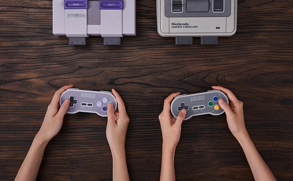 8BitDo SN30 2.4G Wireless Gamepad for Original SNES/SFC