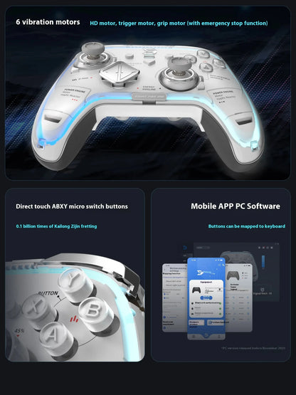 Zd Ultimate Legend Game Controller Elite Modular Sensory Rgb Switch Phone Bluetooth Controller Ns Tablet Steam Xbox Gifts ZD