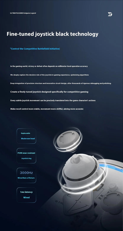 Zd Ultimate Legend Game Controller Elite Modular Sensory Rgb Switch Phone Bluetooth Controller Ns Tablet Steam Xbox Gifts ZD