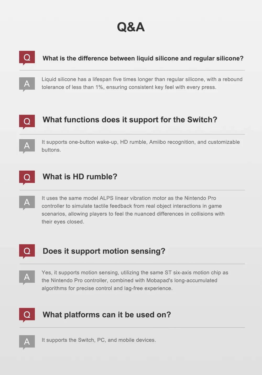 MOBAPAD N1S / N1 HD Bluetooth Gamepad，Wireless Game Controller with Hall Effect Joystick for Nintendo Switch OLED PC IOS Android