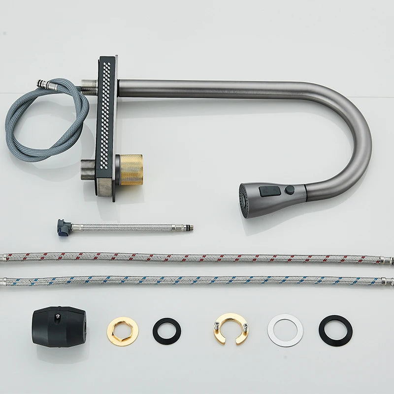 304 Stainless Steel Waterfall Kitchen Sink Sink Large Single basin With Large Single Slot Sink Above Counter With Cup Disher