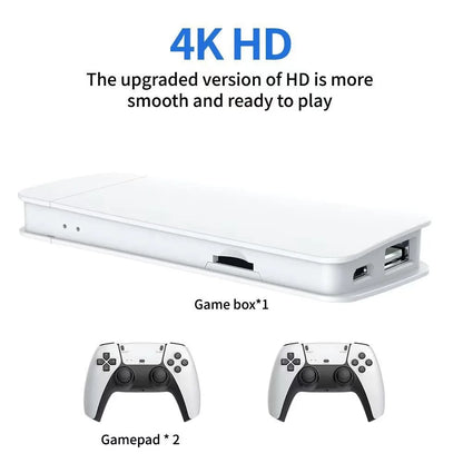 M15 Game Stick 4K HD 40000+ GAMES Player 2.4Ghz Wireless Controller HandHeld Arcade Classic 2025 TV Home Video Game Consoles