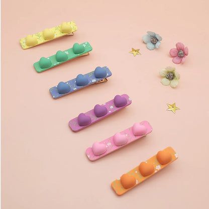 Hair Pins 18 Pieces, Pearl, Hearts and Bows Designs