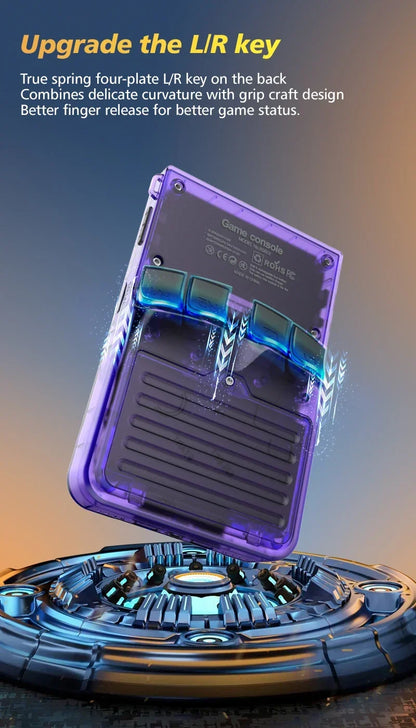 100% ArKOS R36XX Retro Handheld Game Console Linux System 3.5 Inch IPS Screen 64/128GB/256GB Game Player R36S updated version