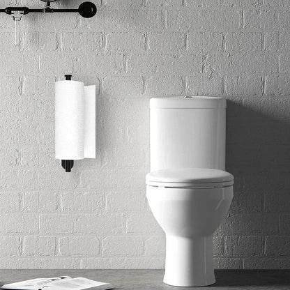 Adhesive Toilet Paper Holder Stainless Steel Wall Mount Kitchen Roll Towel Rack Napkin Dispenser Absorbent Stand Tissue Hanger