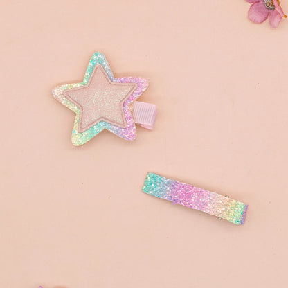 4 Pieces of Hair Accessories Kittens and Stars Design Suitable for Daily Life or Parties