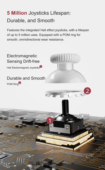 MOBAPAD N1S / N1 HD Bluetooth Gamepad，Wireless Game Controller with Hall Effect Joystick for Nintendo Switch OLED PC IOS Android