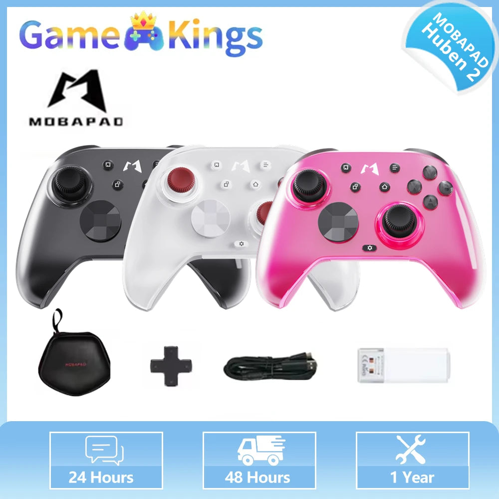 MOBAPAD Huben 2 Mechanical Bluetooth Controller For Nintendo Switch NS Switch 2 PC Android iOS Steam Game Console