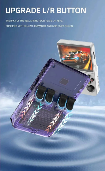 R36S new retro game console 3.5-inch Linux open-source system portable handheld game console with 128GB large memory