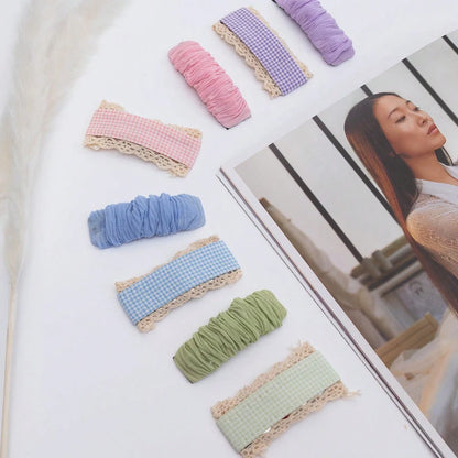 Set of 8 Lightweight Hair Clips with Beautiful Colors Styling Pins That Provide Style to Every Look Styling Clips Set Easy to Use and Match in Your Daily Style