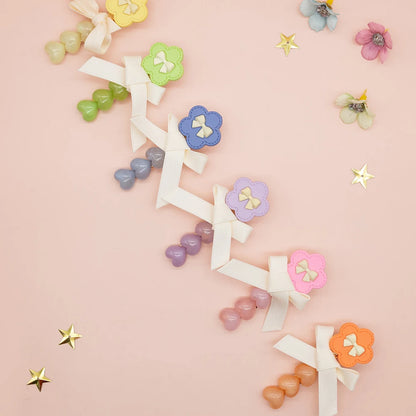 Hair Pins 18 Pieces, Pearl, Hearts and Bows Designs