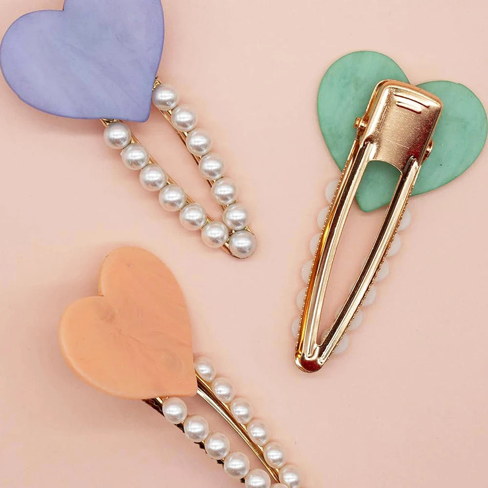 6 Pieces Women's Fashion Barrette Perfect for Daily Use and for Real Tiaras