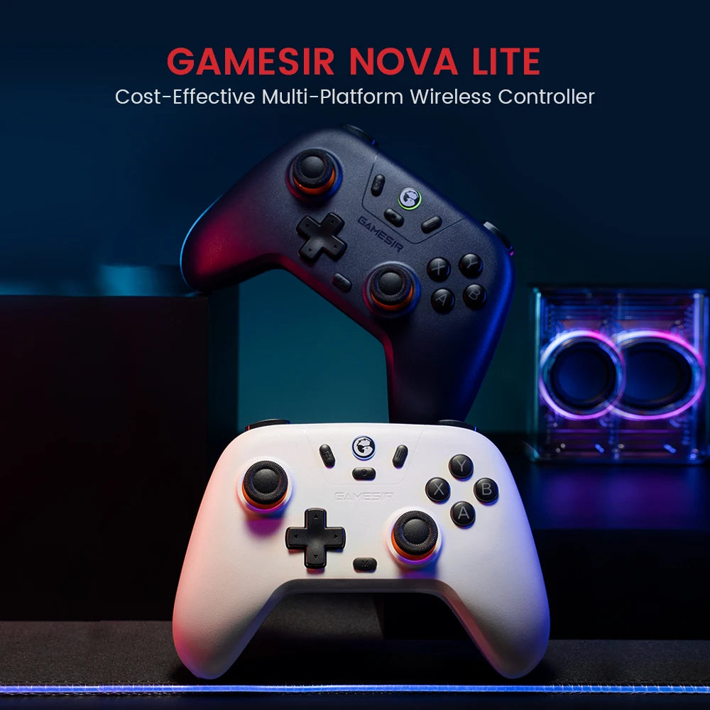 GameSir Nova Lite Switch Controller Gaming Gamepad with Hall Effect for Nintendo Switch iPhone Android Cellphone PC