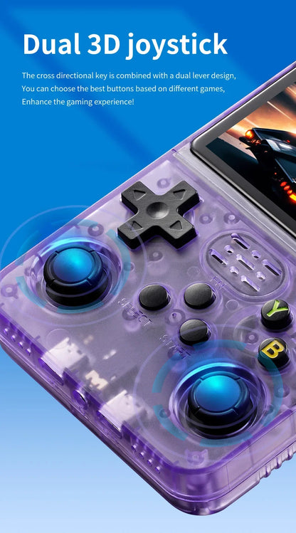 20000 games R36S retro game console 3.5-inch Linux open-source system portable handheld game console with 64G for children gifts