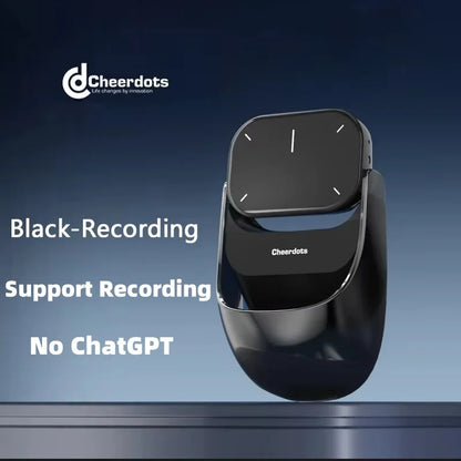 Cheerdots 2 Detachable Air Mouse Wireless Touchpad All-in-one Pocket AI Recording Enabled Mouse Wireless Controll ChatGpt Office