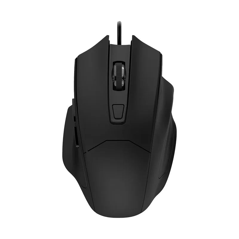 USB Optical Wired Mouse Laptop Home Office Mouse Anti Slip Roller 3D