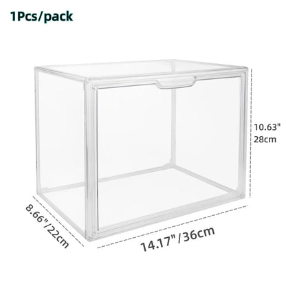 Clear Large Capacity Storage Box Organizer For Figures Acrylic Box Blind Box Makeup Toy Showcase Organizer For Handbag Figurine