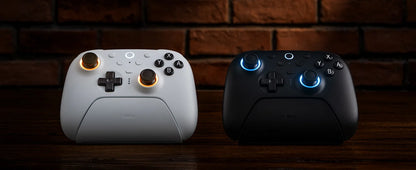 8BitDo Ultimate 2 Bluetooth Gamepad Game Controller with TMR Joysticks & Hall Effect Triggers for Nintendo Switch 2,PC,Windows