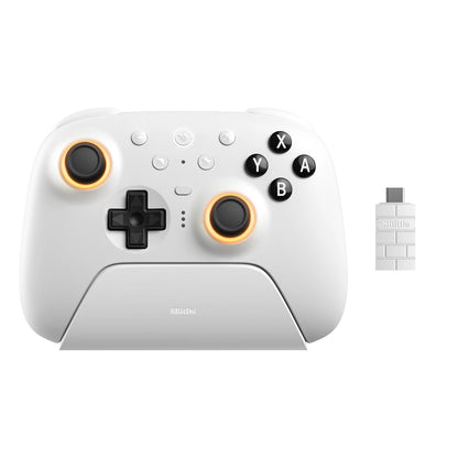 8BitDo Ultimate 2 Bluetooth Gamepad Game Controller with TMR Joysticks & Hall Effect Triggers for Nintendo Switch 2,PC,Windows