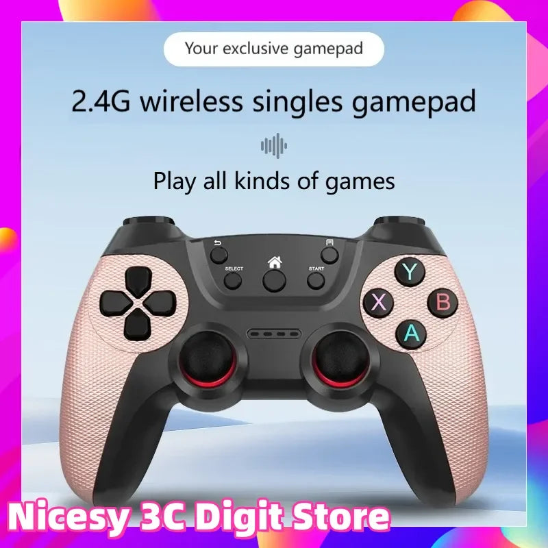 Wireless USB Game Controller for Tesla Model Y/3/X/S Double Player Online TV PC PS3 Steam Compatible Gaming Accessory