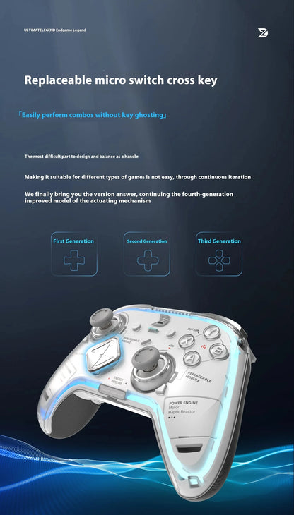 Zd Ultimate Legend Game Controller Elite Modular Sensory Rgb Switch Phone Bluetooth Controller Ns Tablet Steam Xbox Gifts ZD