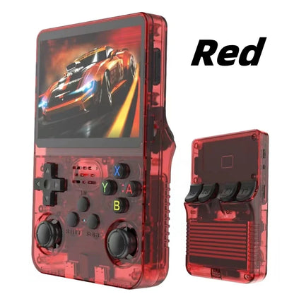 ARKOS R36S Retro Handheld Video Game Console Linux System 3.5 Inch IPS Screen R35s Pro Portable Pocket Video Player 64GB Games