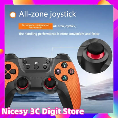 Wireless USB Game Controller for Tesla Model Y/3/X/S Double Player Online TV PC PS3 Steam Compatible Gaming Accessory