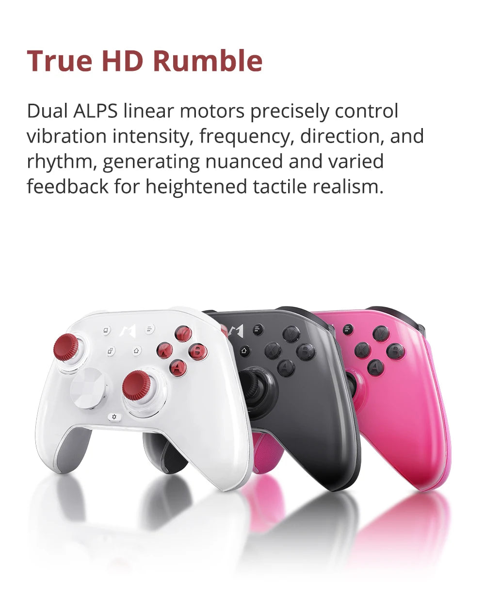 MOBAPAD Huben 2 Mechanical Bluetooth Controller For Nintendo Switch NS Switch 2 PC Android iOS Steam Game Console