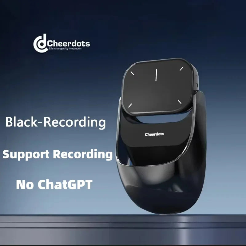 Cheerdots 2 Detachable Air Mouse Wireless Touchpad Wireless Pocket AI Recording Controll ChatGpt Office All-in-one Enabled Mouse