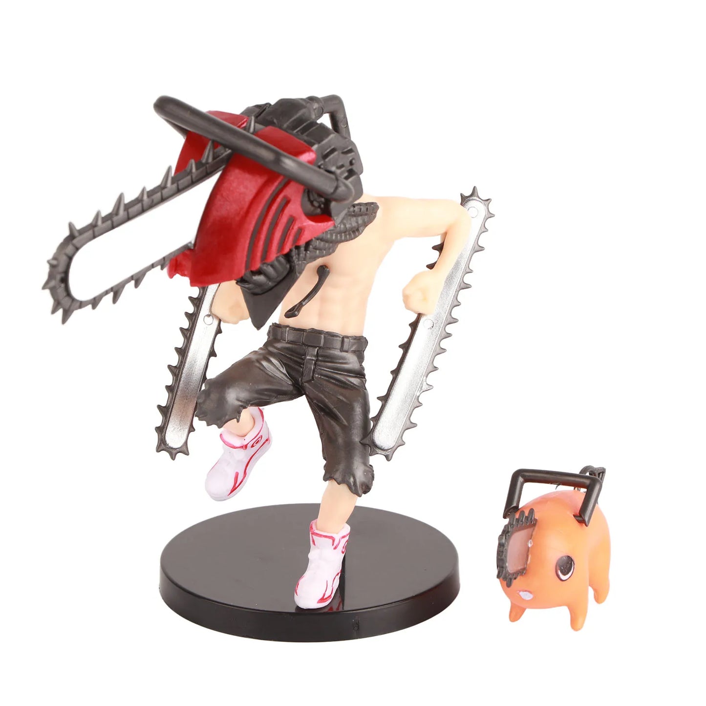 Chainsaw Man Doll Toys Chainsaw Man Figure Model Chainsaw Man Q Version of The Anime Hand Model Doll Toys Japanese Anime Model