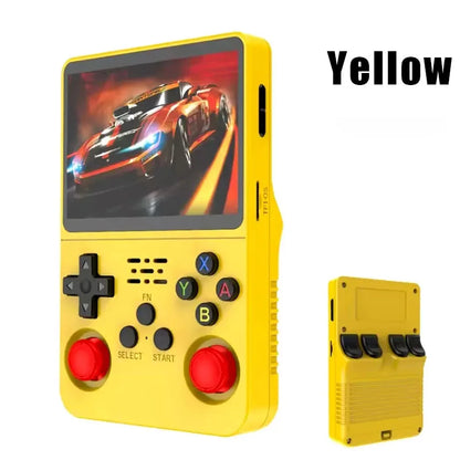 128GB R36S Retro Handheld Video Game Console 3.5Inch IPS Screen Player Kid Portable Pocket Video Player Games Arkos System