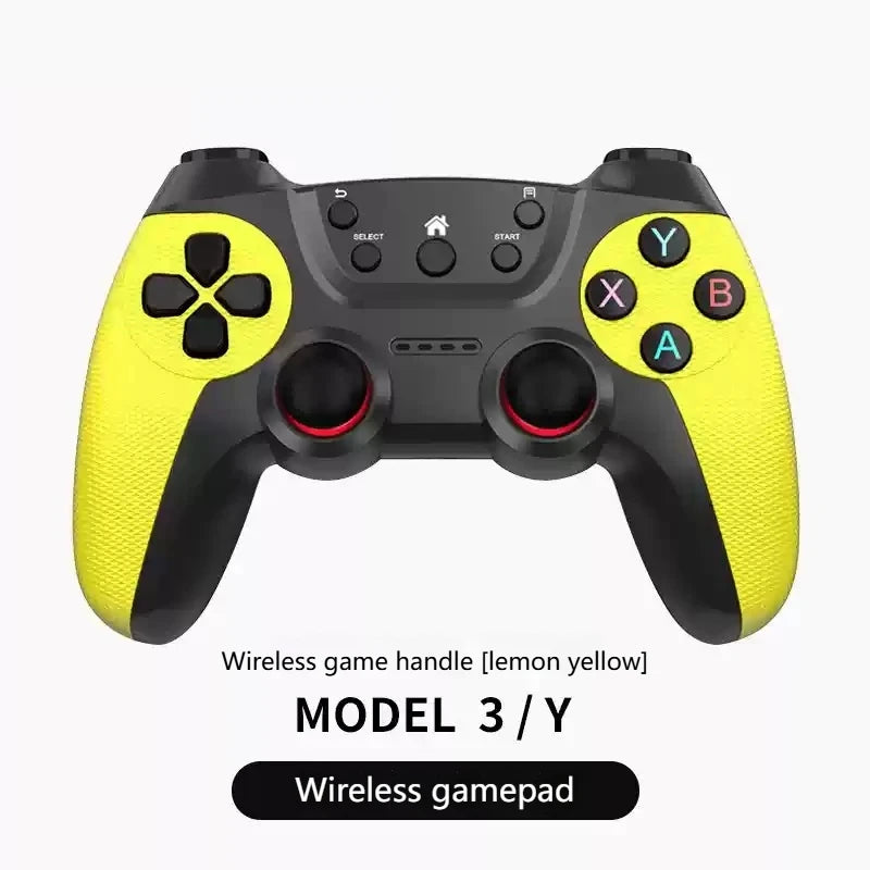 Wireless USB Game Controller for Tesla Model Y/3/X/S Double Player Online TV PC PS3 Steam Compatible Gaming Accessory