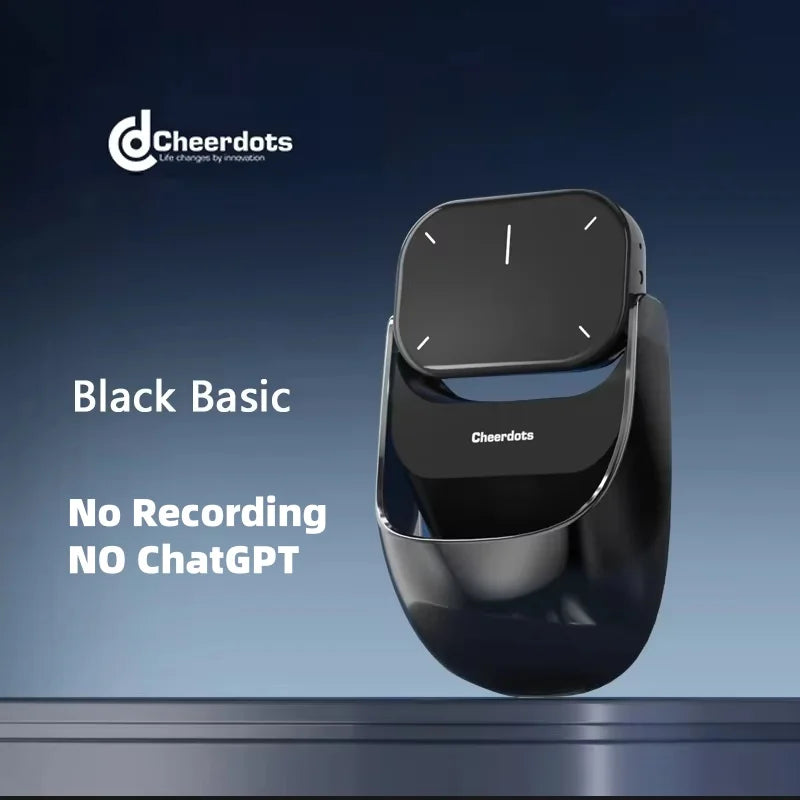 Cheerdots 2 Detachable Air Mouse Wireless Touchpad All-in-one Pocket AI Recording Enabled Mouse Wireless Controll ChatGpt Office