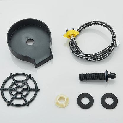 304 Stainless Steel Waterfall Kitchen Sink Sink Large Single basin With Large Single Slot Sink Above Counter With Cup Disher